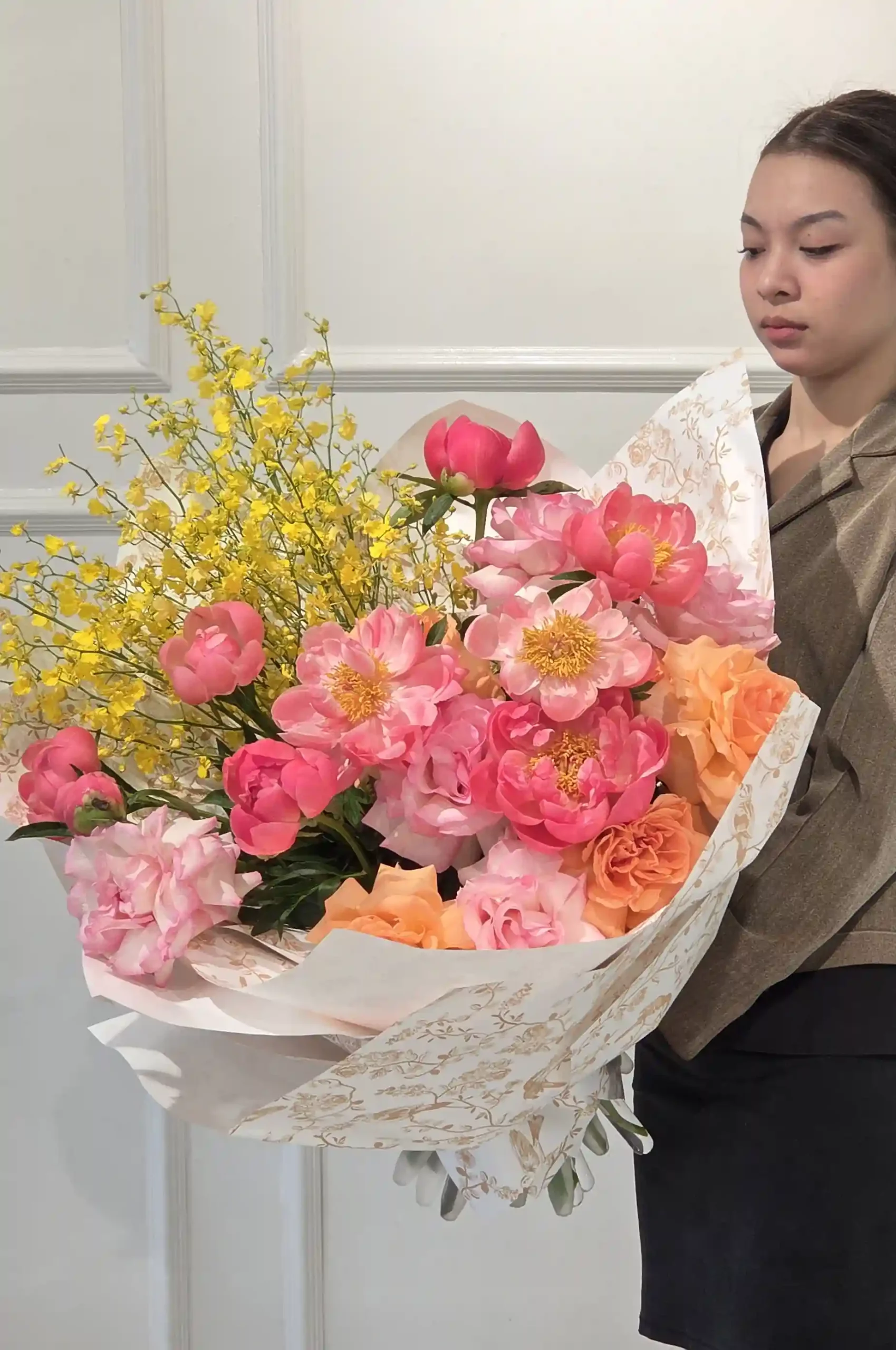 Roses and Peonies Florist's Choice
